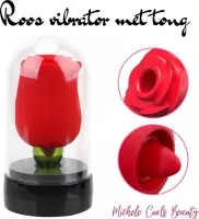 Roos - vibrator - tong - clitoris - luchtdruk vibrator -