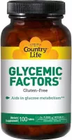 Glycemic Factors 100 Tablets - Country Life