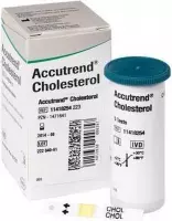 Accutrend Cholesterol Teststrips 25 testen