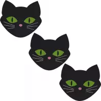Pinch - Nipple Sticker Pussy Cat - Tepel Plakker - 3 x 2 - Tepelstickers