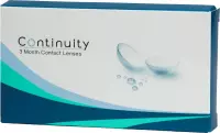 Continuity zachte 3 maandlenzen +1,00 - 2 stuks - contactlenzen maand - voordeelverpakking