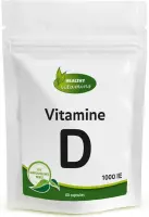Vitamine D Natuurlijk - 60 capsules - 1000ie - Vitaminesperpost.nl