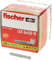 Fischer UX 6 x 50 R Universele pluggen 50 mm 6 mm 72095 100 stuk(s)