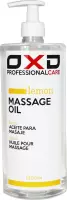 OXD Professional Care Neutral massage olie met citroen 1 liter