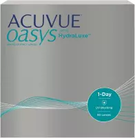 -4.00 - ACUVUE® OASYS 1-Day WITH HYDRALUXE - 90 pack - Daglenzen - BC 9.00 - Contactlenzen