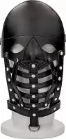 Shots - Ouch! | Leather Male Mask - Black