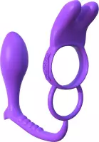 Pipedream - C-Ringz - Ass-Gasm Vibrating Rabbit - Purple