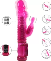 EZlove - Rabbit Vibrator - 21cm - Roze