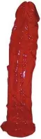 You2Toys – Colourado Massive Dildo Flexibel en Sterk Geaderde Variant voor de Nodige Ontspanning – 22 cm – Rood