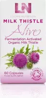 Living Nutrition / Milk Thistle Alive – Gefermenteerde Geactiveerde Biologische Mariadistel – 60 Capsules