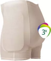 Heupbeschermer - Comfort Hip Protector Triple pack - M, Beige