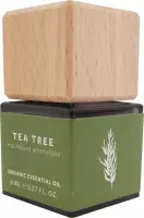 Bio scents etherische olie tea tree, biologisch - LOW WASTE verpakking - geschikt voor aroma diffuser