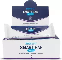 Body & Fit Smart Bars Crunchy - Proteïne Repen / Eiwitrepen - Coffee/Dark Chocolade - 12 eiwitrepen (1 doos)