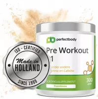 Pre Workout (Shakes) #1: Meer Focus & Energie - 300 Gram - PerfectBody.nl