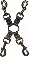 Leather Submissive Accessories All Access Clips - Black