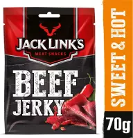 Jack Links - Beef Jerky (12x70g) Sweet & Hot