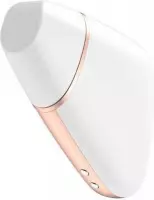 Satisfyer Love Triangle Luchtdrukvibrator - Wit - Sextoys - Vibrators