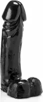 XXLTOYS - Azad - XXL Dildo - Inbrenglengte 28 X 8.5 cm - Black - Uniek Design Realistische Dildo – Stevige Dildo – voor Diehards only - Made in Europe