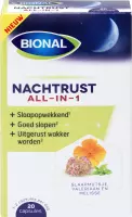 Bional Nachtrust all-in-1 – Helpt in te slapen – Natuurlijk voedingssupplement – 20 capsules