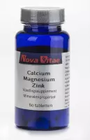 Nova Vitae Voedingssupplementen Nova Vitae Calcium magnesium zink 60tab