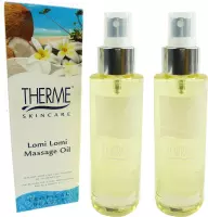 Therme Skincare Lomi Lomi Massage Oil Body Care Wellness Multipack 2x125ml