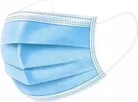 10 x Mondkapjes met elastiek (niet medisch) - Geschikt voor OV - beschermend masker