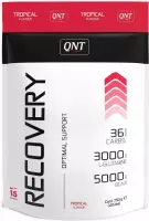 QNT recovery 750g| Recuperatie sportdrank met vitaminen en eiwitten | Tropical smaak