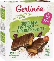 Gerlinea Repen Chocolade & Hazelnoot 8 x 102 gr