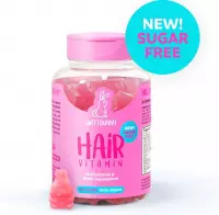 Sweet Bunny Hare Haar Vitamines - NEW! 0% Sugar 100% Vegan - 60 gummies (alternatief voor sugar bear hair)