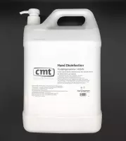 CMT Hand Disinfect Gel 70% (NL) 5L - pomp | handdesinfectie |Desinfecterende handgel 70% alcohol | 5 liter navul bidon met pomp