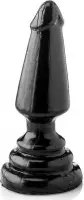 XXLTOYS - Oase - XXL Plug - inbrenglengte 18 X 6.5 cm - Black - Uniek design Buttplug - Stevige Anaal plug - Made in Europe
