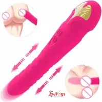 TipsToys Luxe Vibrator Dildo's Vrouwen - Clitoris Gspot Stimulator Sex Toys Roze