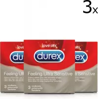 Durex Feeling Ultra Sensitive - 3 x 3 stuks - Condooms