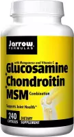 Glucosamine + Chondroitin + MSM Combination (240 Capsules) - Jarrow Formulas