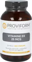 Proviform Vitamine D3 25 mcg - 200 vcaps