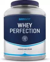 Body & Fit Whey Perfection - Proteine Poeder / Whey Protein - Eiwitshake - 2268 gram (81 shakes) - Cookies and Cream