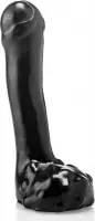 XXLTOYS - Donold - Dildo - Inbrenglengte 12 X 3 cm - Black - Uniek Design Realistische Dildo – Stevige Dildo – voor Diehards only - Made in Europe