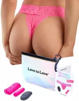 Love to Love - Vibrerend Slipje Secret Panty 2 - Roze
