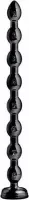 Beaded Anal Snake Anaaldildo - 47.5 cm - Dildo - Dildo Anaal - Zwart - Discreet verpakt en bezorgd