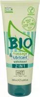 HOT BIO massage & lubricant waterbased 2 in 1 - 200 ml