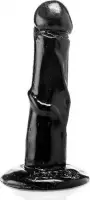 XXLTOYS - Majid - Plug - Inbrenglengte 13 X 3 cm - Black - Uniek design Buttplug - Stevige Anaal plug - Made in Europe