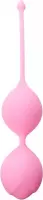 Vagina Balletjes - Silicone Kegel Balls 36mm 90g Pink - Boss Series