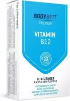 Body & Fit Vitamine B12 - Zuigtabletten - 1000 mcg - Voedingssupplement - 60 zuigtabletten