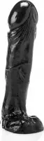 XXLTOYS - Nikolaas - XXL Dildo - Inbrenglengte 32 X 8.6 cm - Black - Uniek Design Realistische Dildo – Stevige Dildo – voor Diehards only - Made in Europe