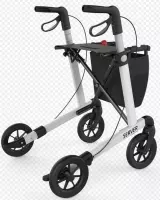 Server Rollator- Kleur: Wit, Model: Standaard - zithoogte 62 cm