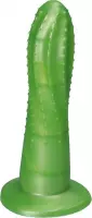 Ylva & Dite - Prickly Pear - Siliconen dildo - Made in Holland - Fris Groen Metallic