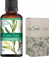 CareScent Tea Tree Olie | Etherische Olie voor Aromatherapie | Essentiële Olie | Geur Olie | Aroma Olie | Aroma Diffuser Olie | Theeboomolie  - 50 ml