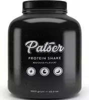 Patser Whey Protein | Krachtige eiwitshake | 1kg & 2kg | Heerlijke smaken | Banana | Shake voor spierherstel & spiergroei | Makkelijk te bereiden