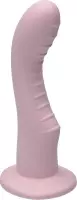 Ylva & Dite - Kajsa - Siliconen G-spot / Prostaat dildo - Made in Holland - Pastel Roze