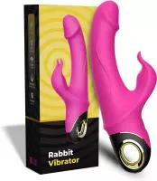 Vibrator - Rabbit Vibrator - Vibrator - Vibrator Luchtdruk Vibrator - Roze Vibrator